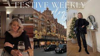 FESTIVE WEEKLY VLOG / LONDON AT CHRISTMAS & WINTER OUTFIT IDEAS