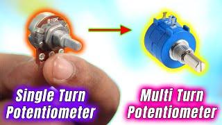 DIY Multiturn Potentiometer at Low Cost! Less than Rs 20/- Or $0.28