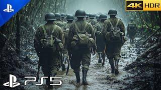 (PS5) WWII D-DAY | Realistic Immersive ULTRA Graphics Gameplay [4K 60FPS ] Call of Duty