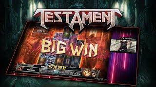 TESTAMENT (PLAY'N GO) SUPER MEGA WIN!