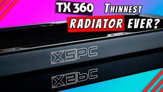 XSPC TX 360: Thinnest 360mm radiator ever ?