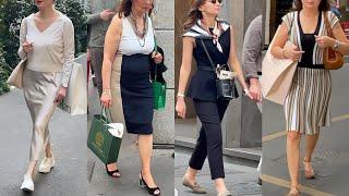 ELEGANCE OF ITALIAN FASHION JUNE 2025 | MILAN SUMMER STREET STYLE | TRENDY SHOPPING & LUXURY OUTFITS