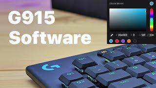 Logitech G915 Keyboard GHUB (Software Setup)