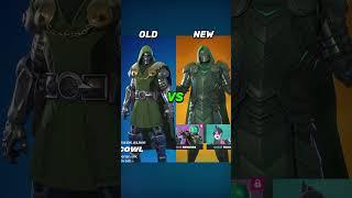 NEW Marvel Skins vs OLD Marvel Skins #shorts #fortnite