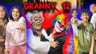 GRANNY ANNESİ vs KATİL PAYLAÇO KAPIŞIYOR ! GERÇEK HAYATTA GRANNY #12 (Fenomen Ailesi Grani)