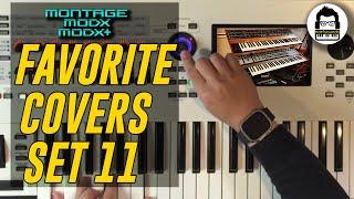 Yamaha Montage M MODX MODX+ Favorite Covers Set 11 | 80s Synth Keyboard Cover Sound Library |OBX8 P5