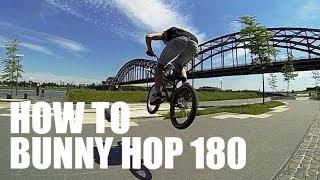 How to 180 bunny hop BMX/MTB - Как сделать банни-хоп 180 на BMX | Школа BMX Online #2 Дима Гордей