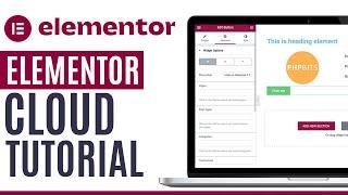 How to make a WordPress website using Elementor cloud - 2022 tutorial