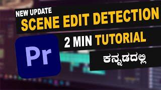 Premiere Pro | Scene Edit Detection | New Update 2020