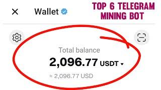 Top 6 Crypto Mining BOT In 2024 - Best Telegram Tap-To-Mine Bot | Best TAP 2 EARN Bot