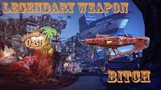 Borderlands 2 легендарные пушки - #3 Bitch (Сучёнышь)