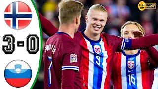 Norway vs Slovenia 3-0 Highlights & All Goals 2024 HD