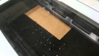 Epilog Laser Zing Lasercutter in FabLab Berlin