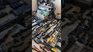 My Airsoft Collection Is Out Of Hand #airsoft #shortvideo #shorts