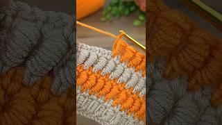 Those who love sequential patterns, this crochet work is for you. Let's watch. #crochet #knitting