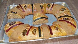 Rosca de reyes sabor nuez receta facil en casa para negocio