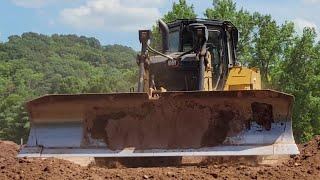 Construction Vehicles in Reverse - Moving Dirt