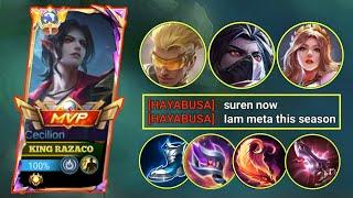 CECILION VS COMBO HAYABUSA & RAFAELA ROAMER I MLBB