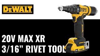 DEWALT 20V MAX XR 3/16 in Rivet Tool [DCF403]