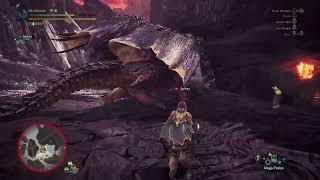 Lone Jianyashi vs. 8* Nergigante (r1 armor, r2 weapons only)