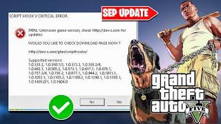 How To Fix GTA 5 Script Hook V Critical Error | GTA V Script Hook V Critical Error Fix | Sep Update