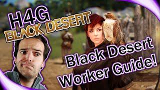 Black Desert Online Beginners Worker Guide! - Nodes, Beer, and Giants