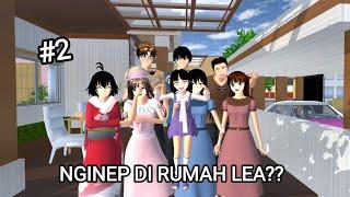 ALEN AND FRIENDS || Nginep di rumah lea?? || SAKURA SCHOOL SIMULATOR ||