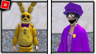 How to get PURPLE GUY MORPH in FREDBEAR'S MEGA ROLEPLAY - Roblox