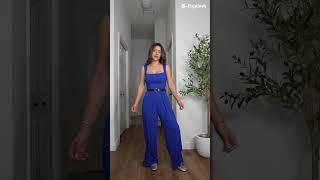 Ultimate Comfort: Shapewear Modal Tummy Control Wide Leg Jumpsuit Try-On