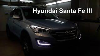 Hyundai Santa Fe lll:   Тюнинг фар, замена линз