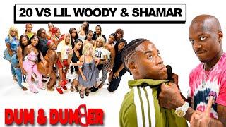 20 WOMEN VS 2 COMEDIANS: LIL WOODY & SHAMAR