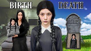 BIRTH to DEATH of WEDNESDAY ADDAMS in Real Life!