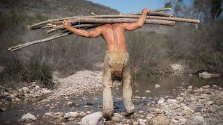 Building a Primitive Hut with only Natural Materials: the foundation (new beginnings part 8)
