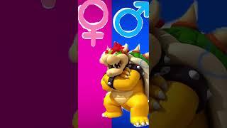 The super Mario bros genderbend trend #Shockwaver240 #genderbend #mario #edit #capcut