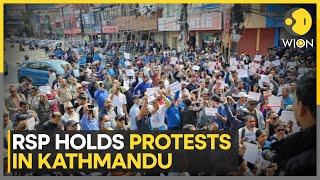 Nepal: RSP Holds Protest Against Lamichhane's Arrest | Latest English News | WION