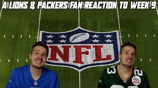 A Lions & Packers Fan Reaction to NFL Week 9