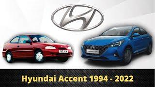 Hyundai Accent Evolution (1994 - 2022) | Hyundai Accent Then And Now