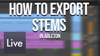 How to Export Vocal or Beats Stems in Ableton Live 11 (Fast and Easy Way) High Quality Exports