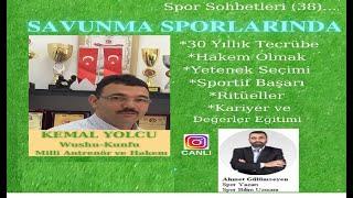 SAVUNMA SPORLARI - Spor Sohbetlerine Wushu Kunfu Milli  Antrenör ve Hakem Kemal Yolcu'yu konuk ettik