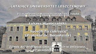 Łukasz Wysoczański – Sposób na cukrzycę. Protokół dr. Bernsteina