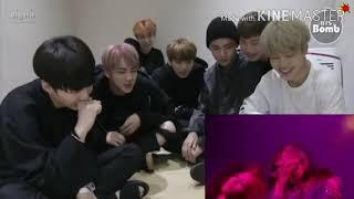 bts reaction to blackpink Jennie Kim's rap skills