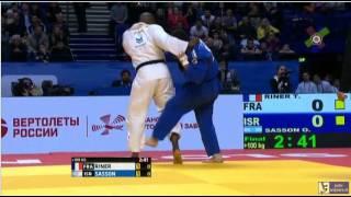 Judo 2016 European Championships Kazan: Riner (FRA) - Sasson (ISR) [+100kg] final