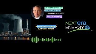 NextEra Energy CEO on Nuclear Power and Duane Arnold Restart Plans