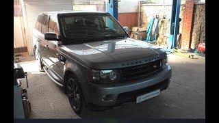 Пропуски зажигания осмотр первого и второго цилиндра на Range Rover Sport 5,0 Лэнд Ровер Спорт 2012