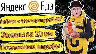 Отзыв о работе в Яндекс Еда, Работа курьером, Плюсы и минусы работы в Яндекс Еда