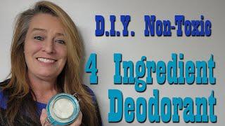 D.I.Y. 4 Ingredient Deodorant ~ Budget Friendly & Aluminum Free