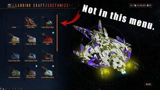 Warframe: Every skin applied to every landing craft (plus glitches!)