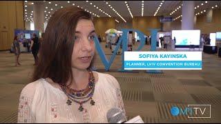 MPItv WEC 2022 Sofiya Kayinska, Lviv (Ukraine) Convention Bureau, interview