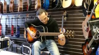 Takamine GD51CE-BSB Acoustic guitar Demo