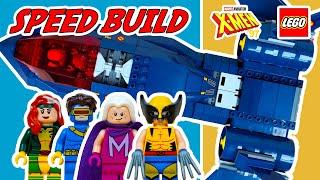 LEGO Marvel Stop Motion Build: X-Men 97 X-Jet 76281